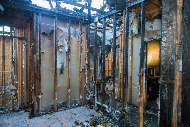 Professional Fire Damage Removal technician working in Keowee Key, SC